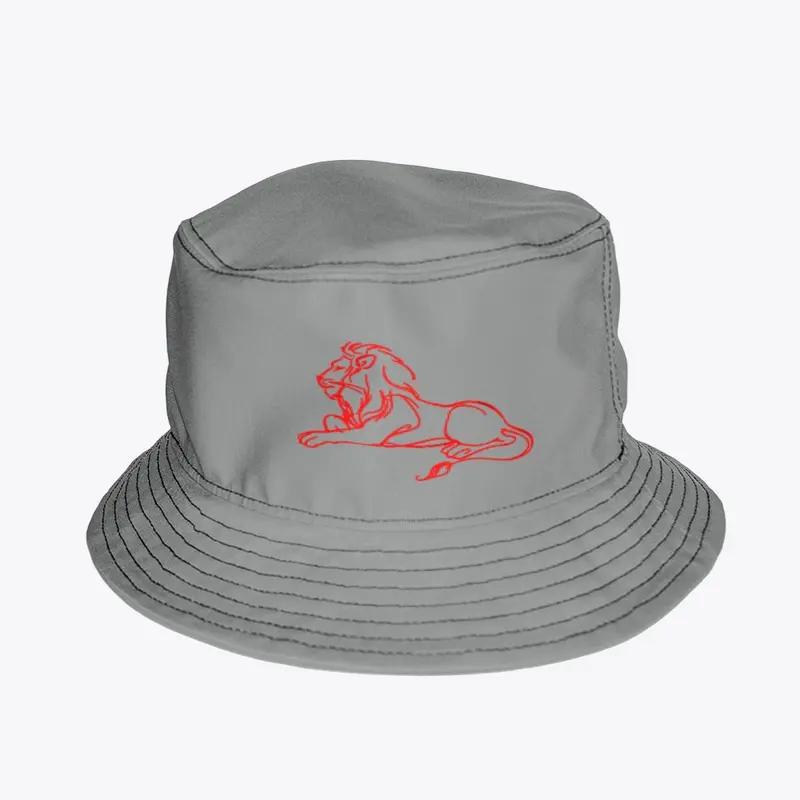 Red lion logo Bucket Hat zollione store